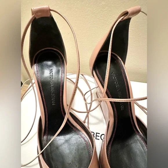 Victoria Beckham loafer wedge pump patent leather Size EU 38 / US 8 - Picture 5 of 15